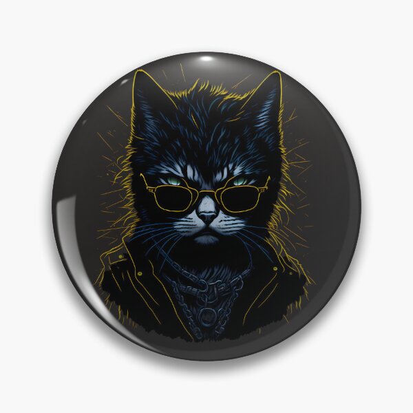 Item preview, Punk Cat, Funky Design designed and sold by MoxieVibe.