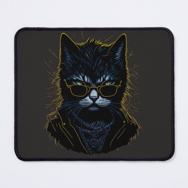 Item preview, Punk Cat, Funky Design designed and sold by MoxieVibe.