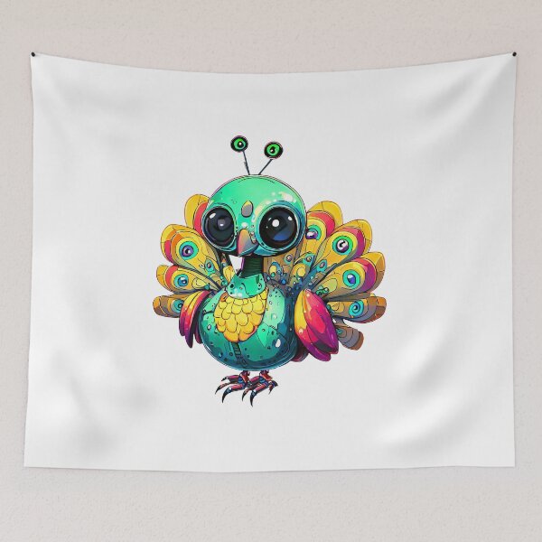 Item preview, Robo-Peacock! designed and sold by kukamatsu.