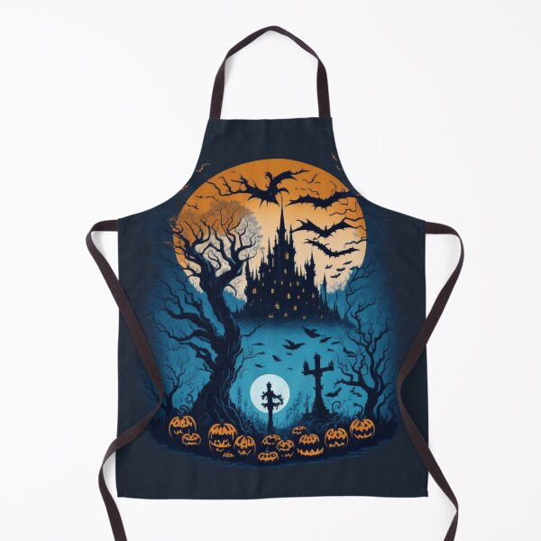 Item preview, Whispers of the Night: Spooky Halloween Cemetery Delights designed and sold by irosh madushan.