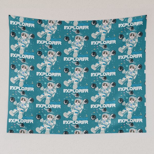 Item preview, Cat space explorer designed and sold by LissetteBagwell.