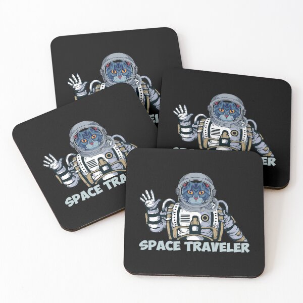 Item preview, Cat space traveler designed and sold by LissetteBagwell.