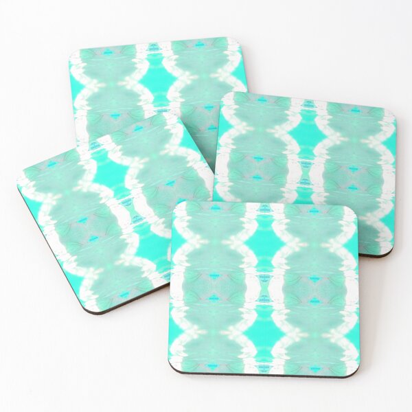 Item preview, Blurred Pool Reflection Photo Pattern Aqua designed and sold by vallisrowe.