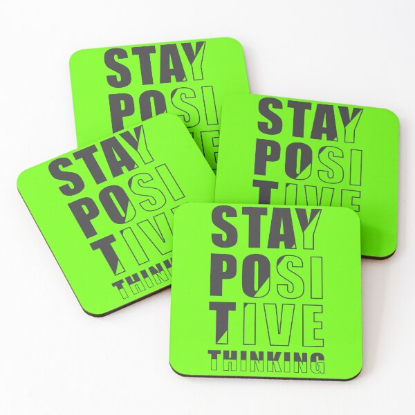 Item preview, Stay positive thinking designed and sold by Kuki-shop.