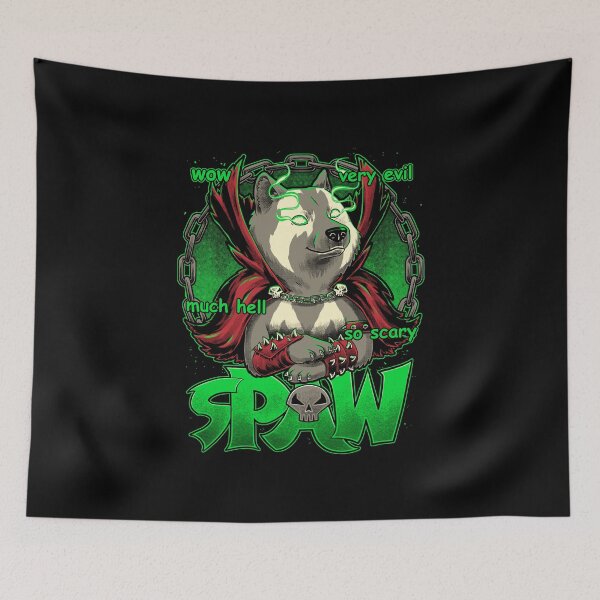 Item preview, Spaw - Cute Funny Comic Dog from Hell designed and sold by Studio Mootant.