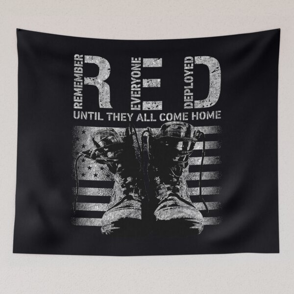 Item preview, Remember Everyone Deployed Red Friday Military  Tee  	 designed and sold by sftpyberkg30.