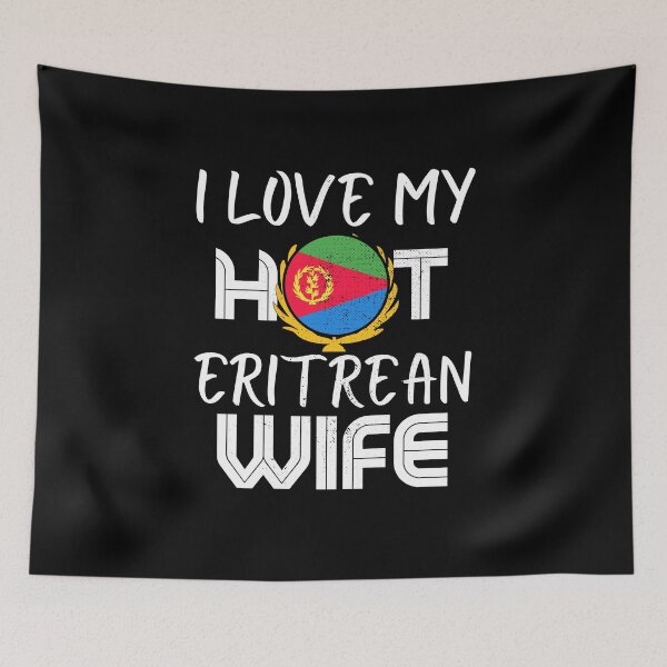 Item preview, I Love My Hot Eritrean Wife Husband designed and sold by Furahisha.