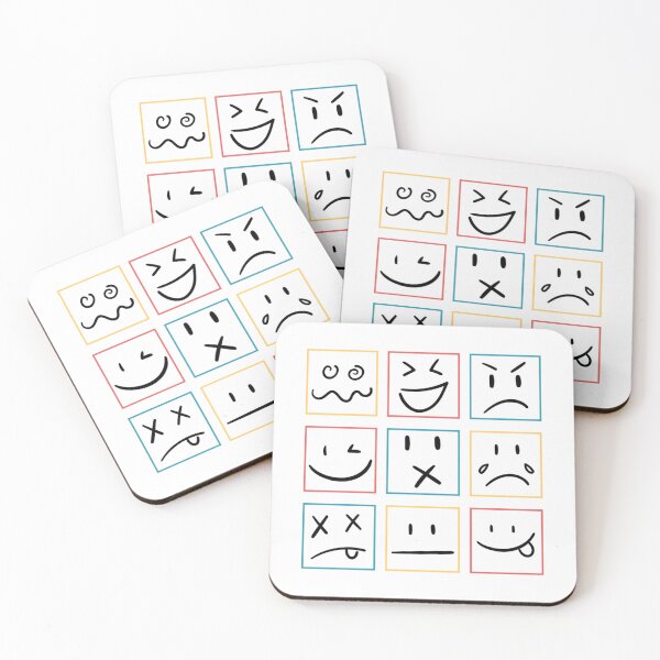 Item preview, Different facial expressions 	 designed and sold by nxwzudcrm92.