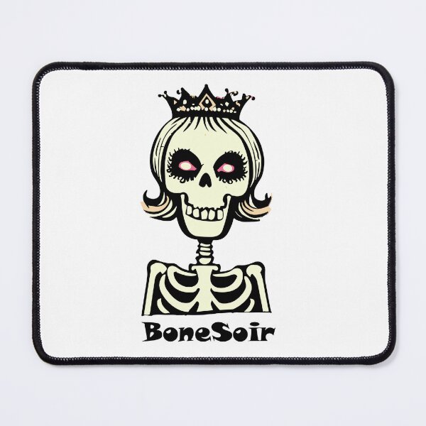 Item preview, BoneSoir Halloween Pun Joke Skeleton designed and sold by SamJanner.