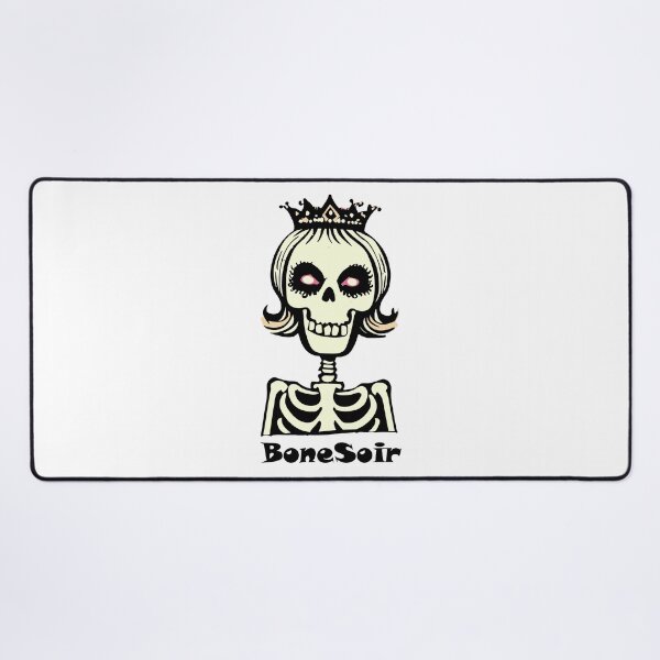 Item preview, BoneSoir Halloween Pun Joke Skeleton designed and sold by SamJanner.
