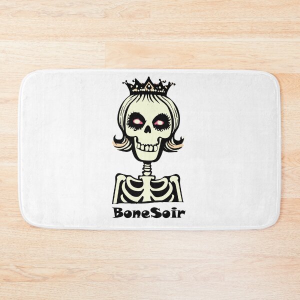 Item preview, BoneSoir Halloween Pun Joke Skeleton designed and sold by SamJanner.