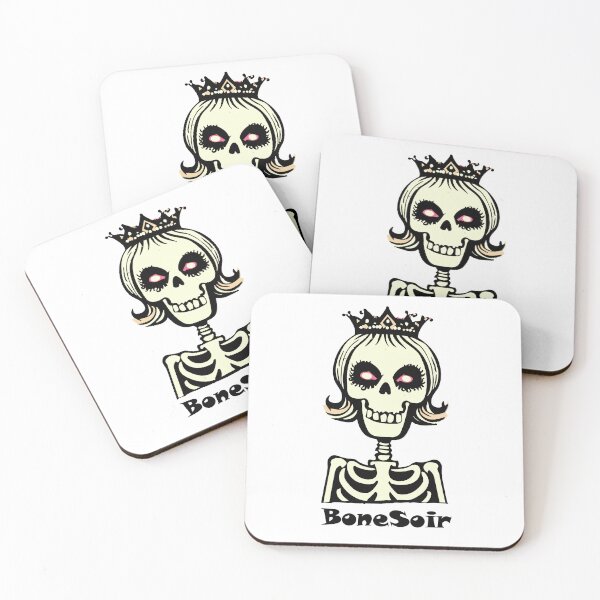 Item preview, BoneSoir Halloween Pun Joke Skeleton designed and sold by SamJanner.