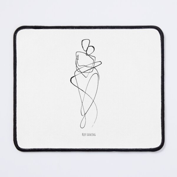 Item preview, Keep Dancing Minimalistic Simple Art Design designed and sold by SupernovaDSGN.