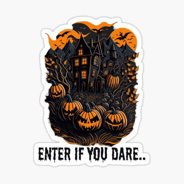 Open if you Dare, Scary Eyeball Sticker