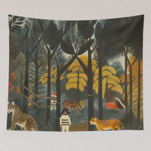 Item preview, Henri Rousseau drawing designed and sold by ComicsFactory.