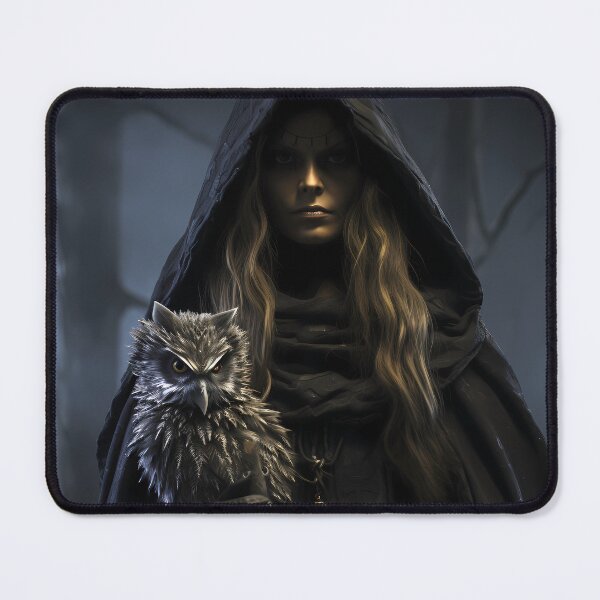 Item preview, Warrior Witch and Her Familiar designed and sold by sixblackroses.
