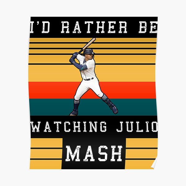  Center Fielder Julio Rodriguez Poster Canvas Poster Wall Art  Picture Prints Hanging Photo Gift Idea Decor Home Posters Artworks  08x12inch(20x30cm): Posters & Prints