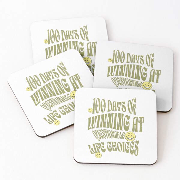 Item preview, 100 Days of Questionable Life Choices designed and sold by amed73.
