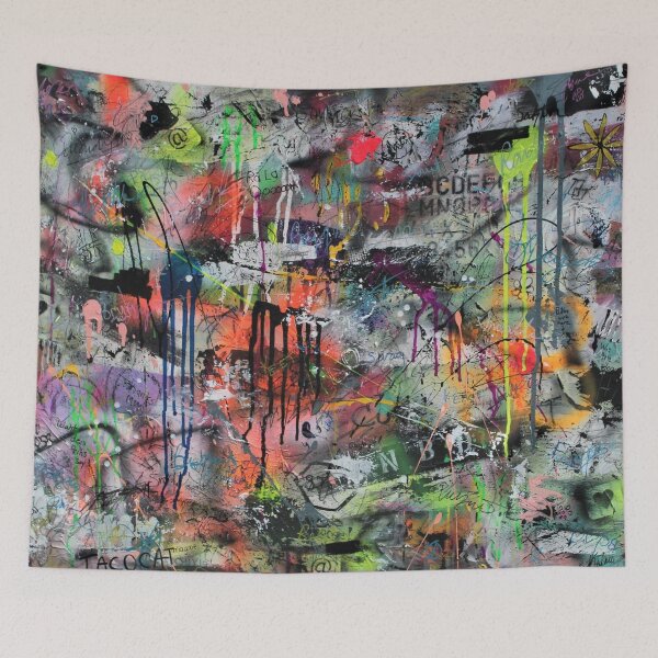 Item preview, JKalani Retro Punk Graffiti Artwork designed and sold by jkalani.