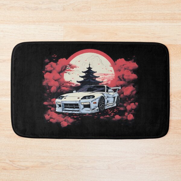 Item preview, JDM Japan White Car sun in the background designed and sold by Lajon97.
