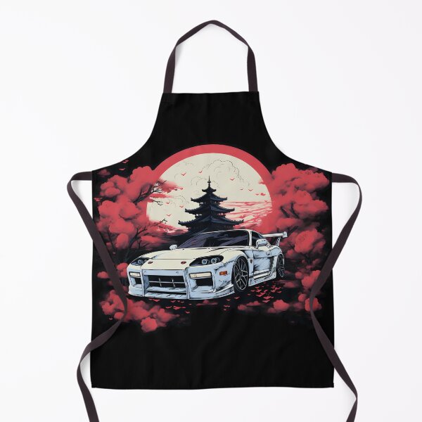 Item preview, JDM Japan White Car sun in the background designed and sold by Lajon97.