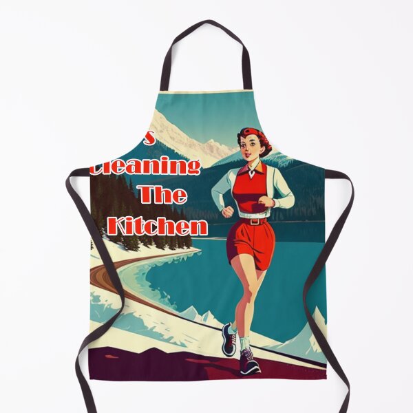 Item preview, He's Cleaning The Kitchen Sassy Runner designed and sold by Esskay Designs.