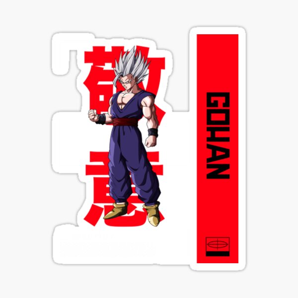 Gohan Beast  Sticker for Sale by Abyssal lanes