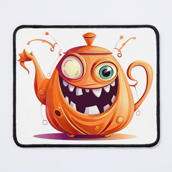 Item preview, Funny Cartoon Teapot designed and sold by NBazilenco.