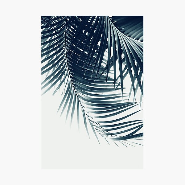 Item preview, Palm Leaves Green Blue Vibes #2 #tropical #decor #art designed and sold by Anita's & Bella's Art.