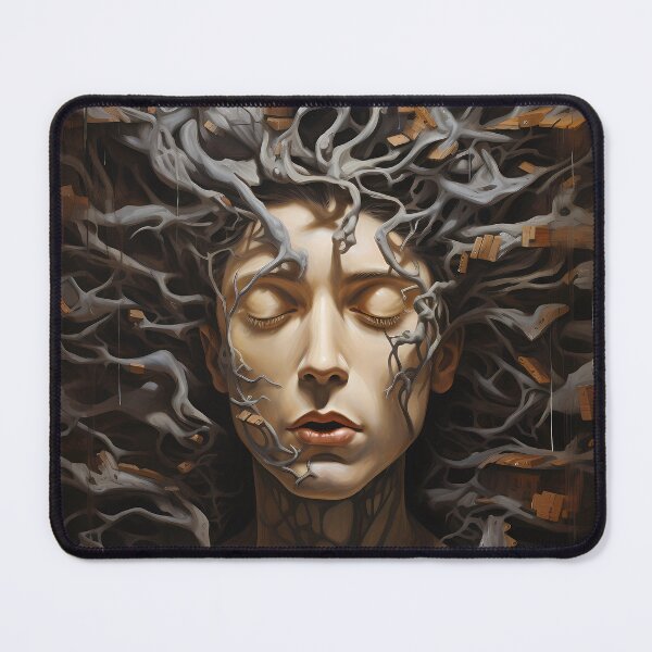 Item preview, man in the brackets of his thoughts designed and sold by JimmyJonkers.
