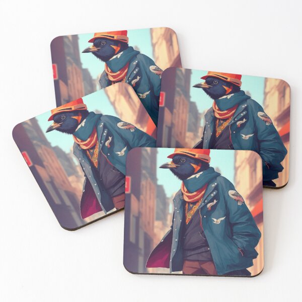 Item preview, A fashion bird with jacket designed and sold by pet-world.
