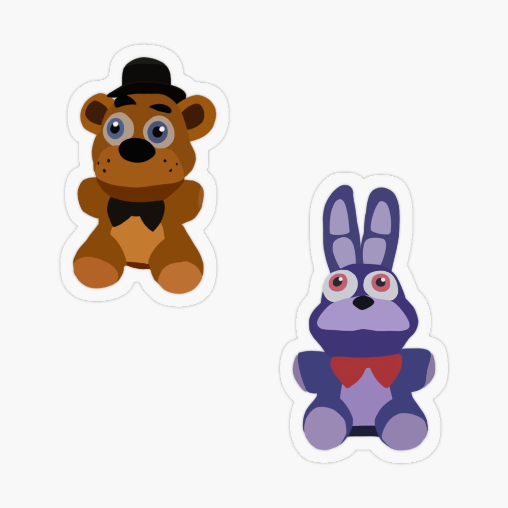 FNAF 2 Withered Animatronic Sticker Pack Sticker for Sale by RodaAnimation