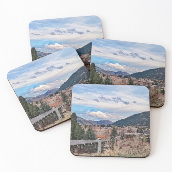 Item preview, village between mountains designed and sold by Mel Moreno.