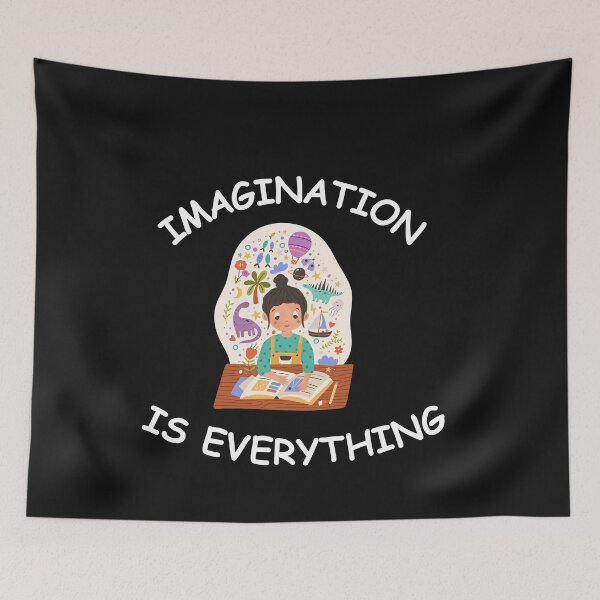 Item preview, Imagination is Everything designed and sold by CozyDots.