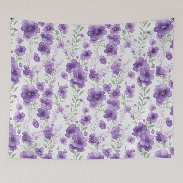 Item preview, Purple blossoms designed and sold by ArtyBuys.