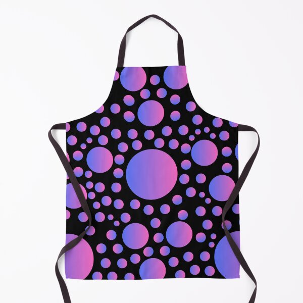 Item preview, Pink and purple gradient circles on a black background designed and sold by itsggdesigns.