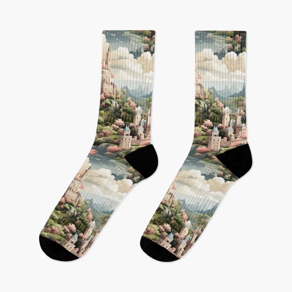 Item preview, Castles Pattern 24 - Scandinavia designed and sold by DigitalPatternx.