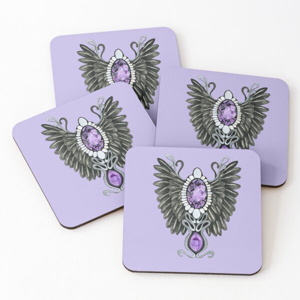 Item preview, Alas de ángel con amatista y filigrana designed and sold by KnowingWonder.
