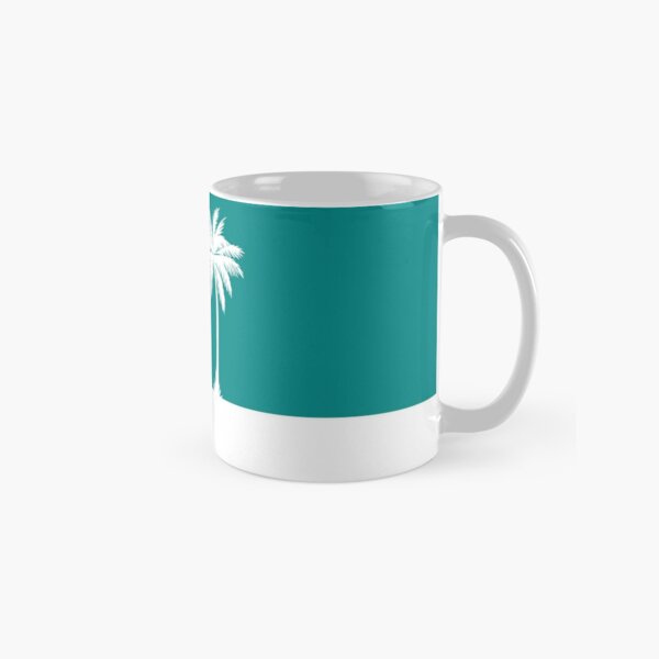 Summer Fern Simple Modern Watercolor Coffee Mug by Modern Tropical