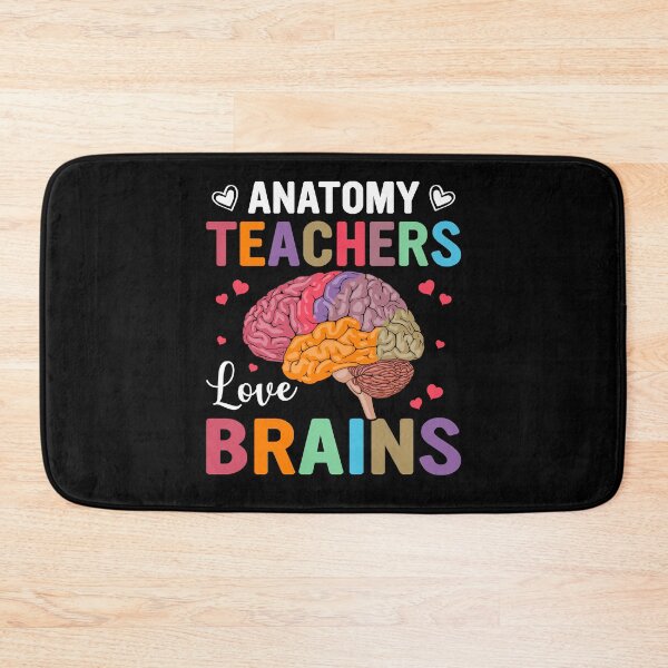 Item preview, Anatomy Teachers Love Brains Funny Science Back to School designed and sold by BunBuntheDog-.