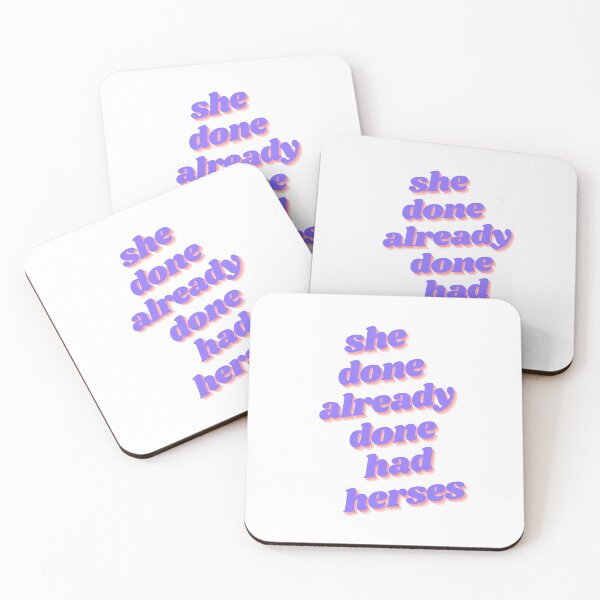 Item preview, She Done Stickers designed and sold by Mr1Dadi.