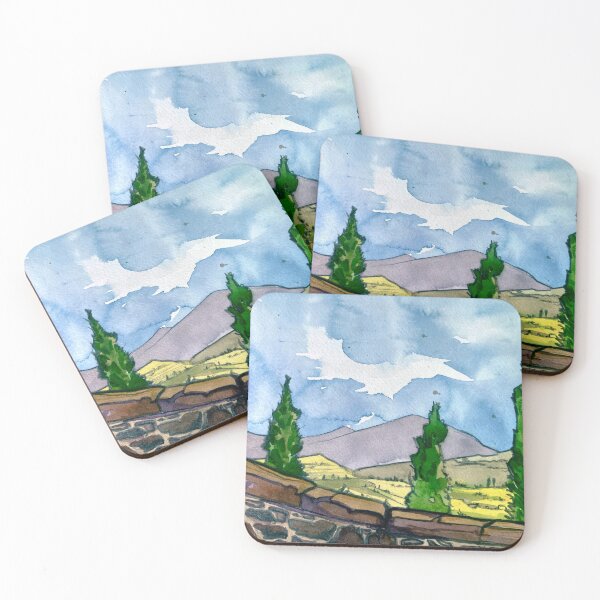 Item preview, From the Pienza City Walls, Tuscany designed and sold by joelkeyart.