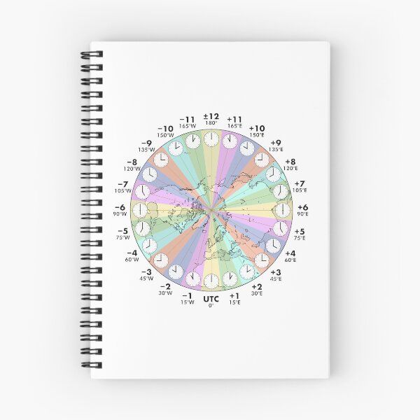 Item preview, Northern Hemisphere Ideal Time Zones designed and sold by Save Standard Time.