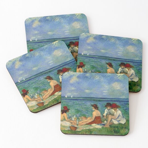 Item preview, Picnic with friends designed and sold by George Hutton Hunter.