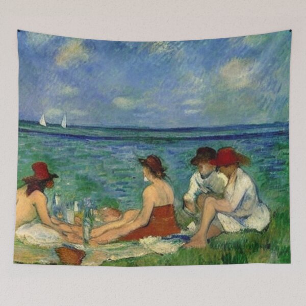 Item preview, Picnic with friends designed and sold by George Hutton Hunter.