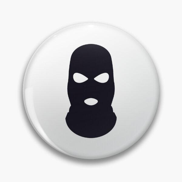 Item preview, Mafia Teror Modern Ski Mask Design Tee Sticker Case Black designed and sold by SupernovaDSGN.