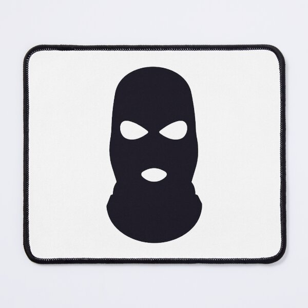 Item preview, Mafia Teror Modern Ski Mask Design Tee Sticker Case Black designed and sold by SupernovaDSGN.