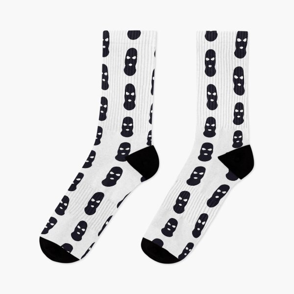 Item preview, Mafia Teror Modern Ski Mask Design Tee Sticker Case Black designed and sold by SupernovaDSGN.