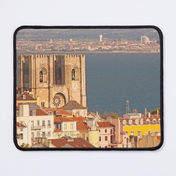 Item preview, the city of light. Lisbon Cathedral. designed and sold by Tereza Pilar Art.