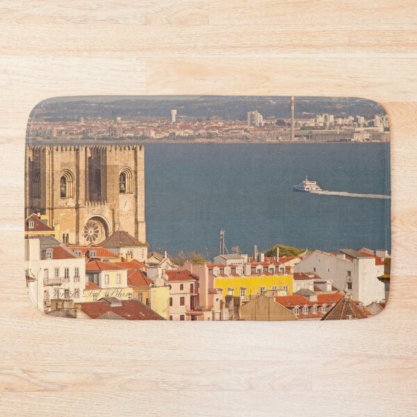 Item preview, the city of light. Lisbon Cathedral. designed and sold by Tereza Pilar  Art.